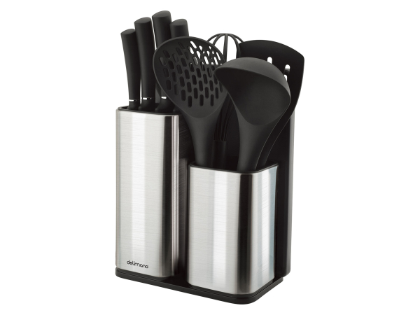 Set de cutite cu suport Delimano Dolcevita (12 un.)