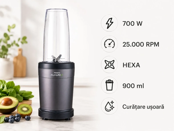 Extractor de nutrienți Primera Nutrilife (Gri)